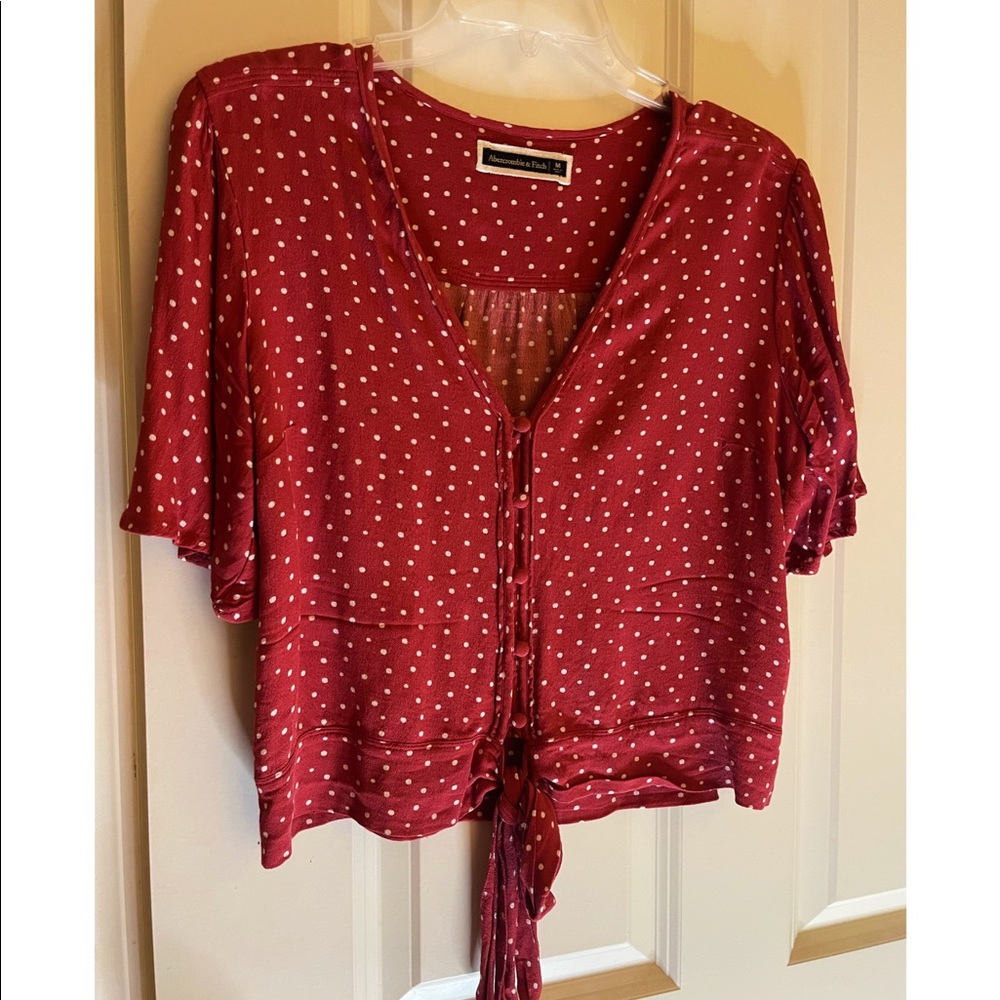Abercrombie & Fitch short sleeved blouse